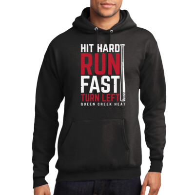Adult Hoodie Hit Hard Thumbnail